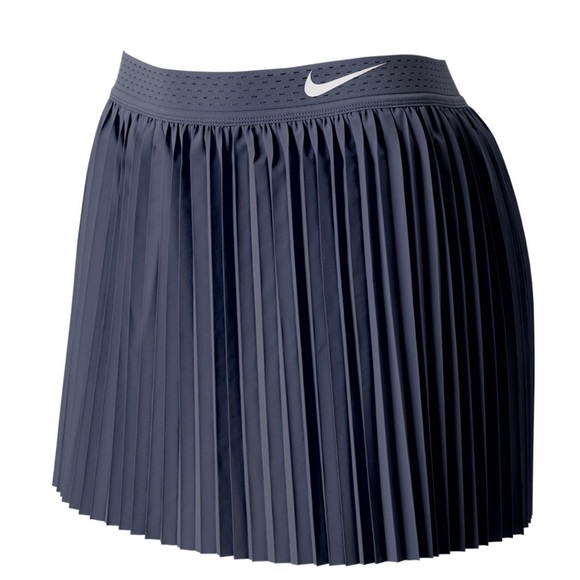 Nike Women's Dri-FIT Club Pleated Golf/Tennis Skirt, Size M, Navy blue - Picture 2 of 8